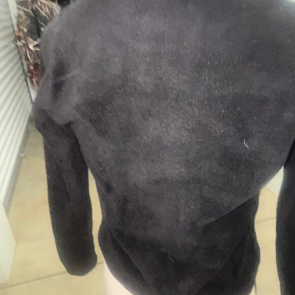 Emily the Strange Hooded Fleece Jacket โ Black S/M - Picture 4 of 5